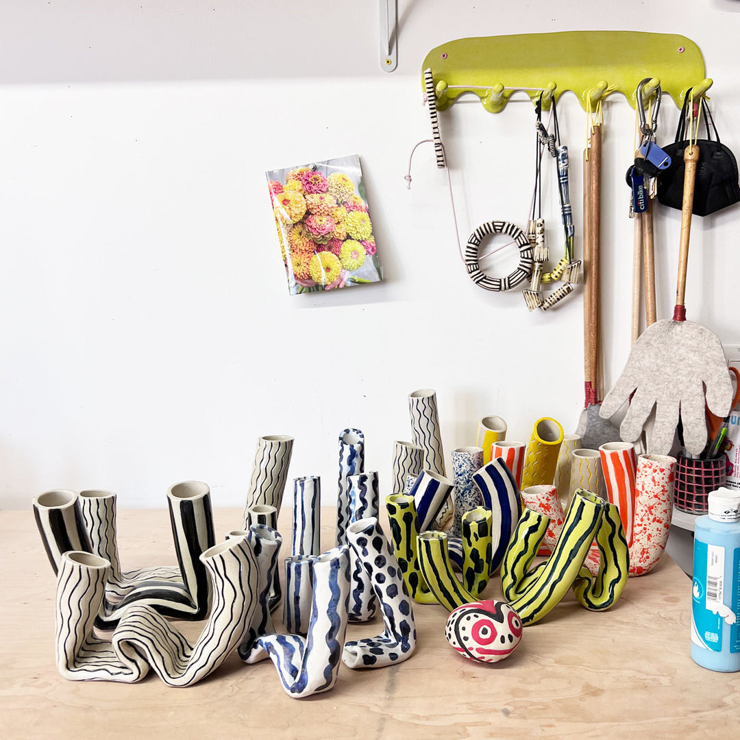 Julia Elsas Studio Visit Photo