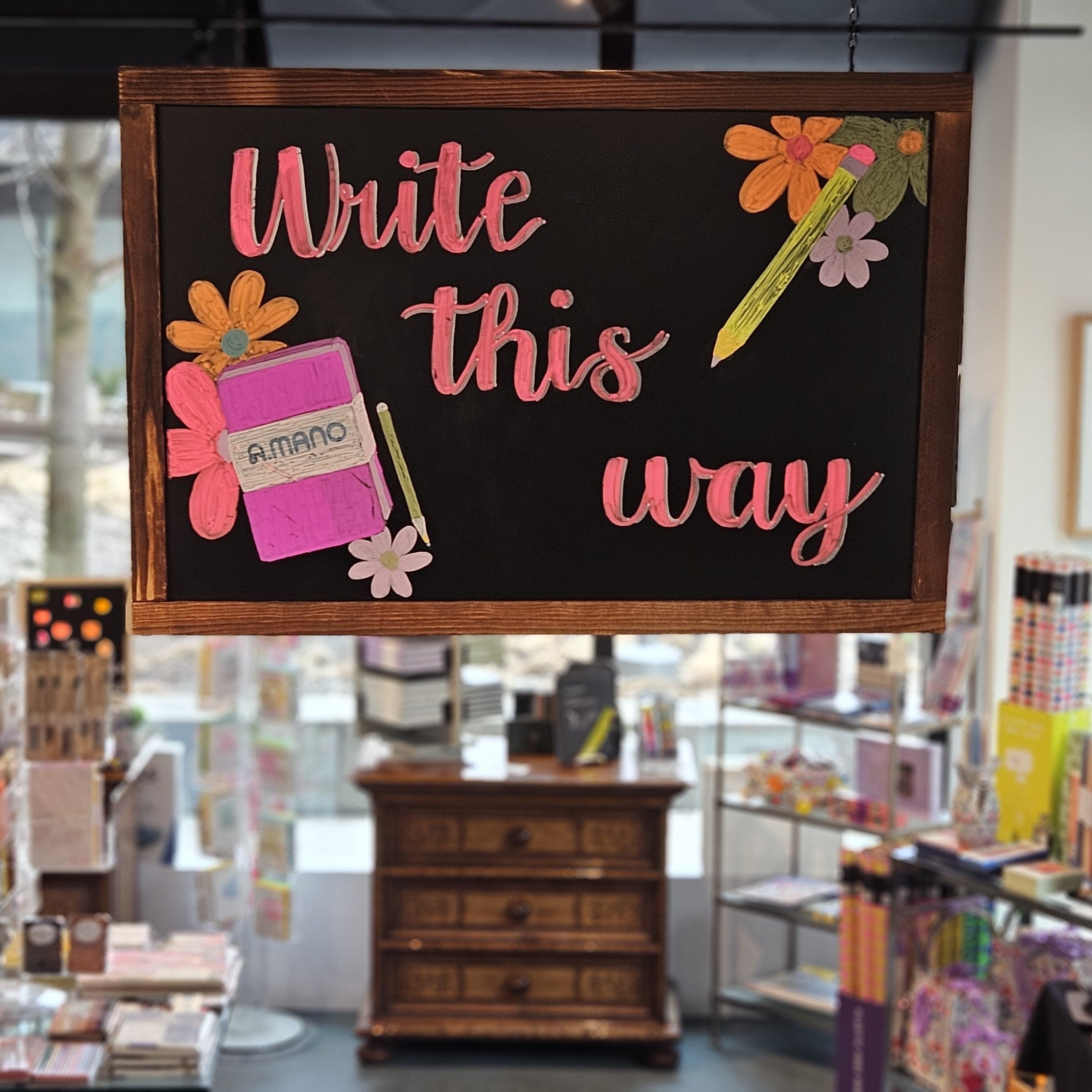 WRITE THIS WAY | A.MANO Brooklyn