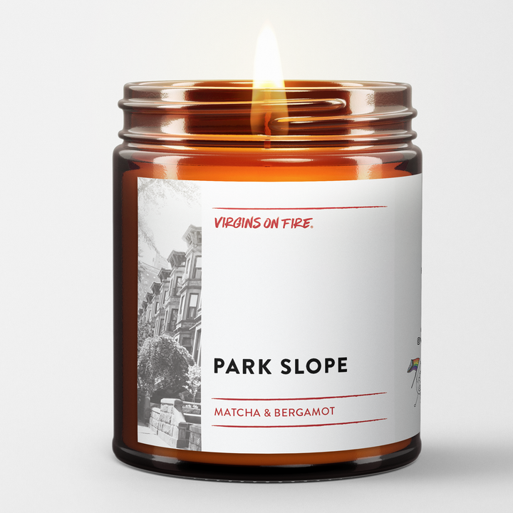 PARK SLOPE (Matcha & Bergamot) Handmade Brooklyn Soy Candle