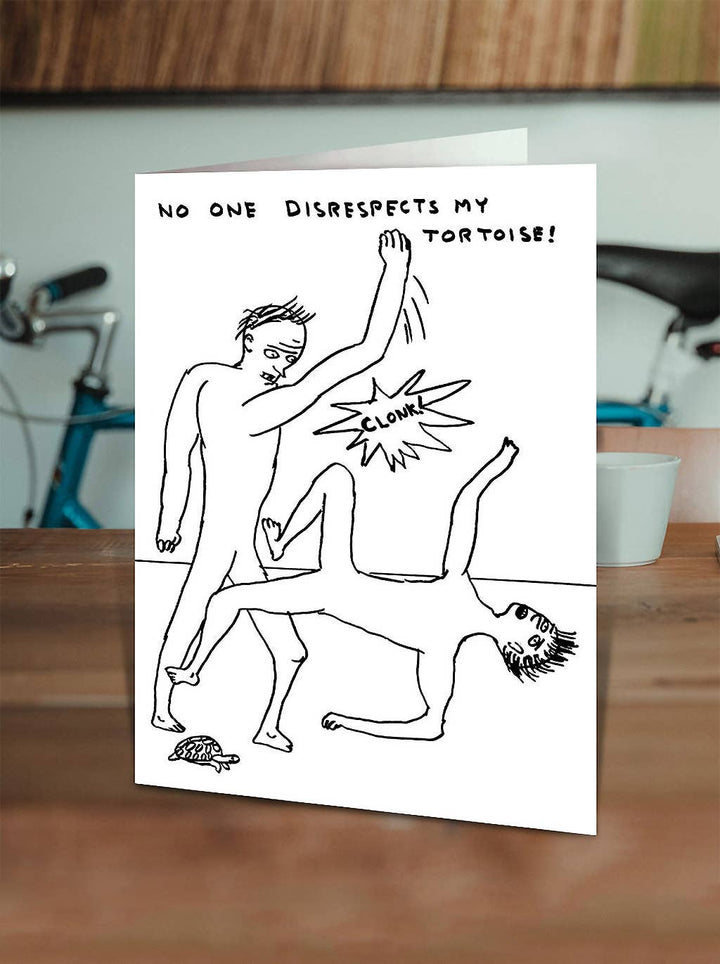 No One Disrespects My Tortoise Card