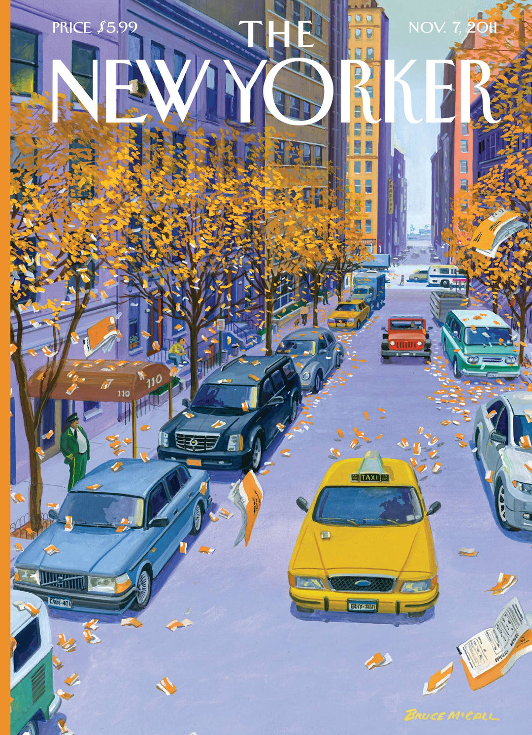 PARKING TICKETS NEW YORKER CARD
