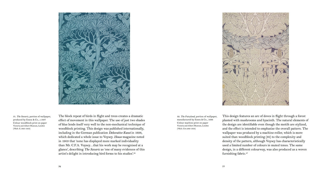 Voysey's Birds and Animals