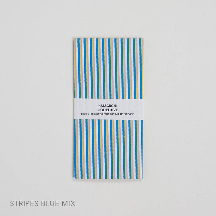 Large Envelope with Notecard Set: SHIMA-MARU RED x BLUE