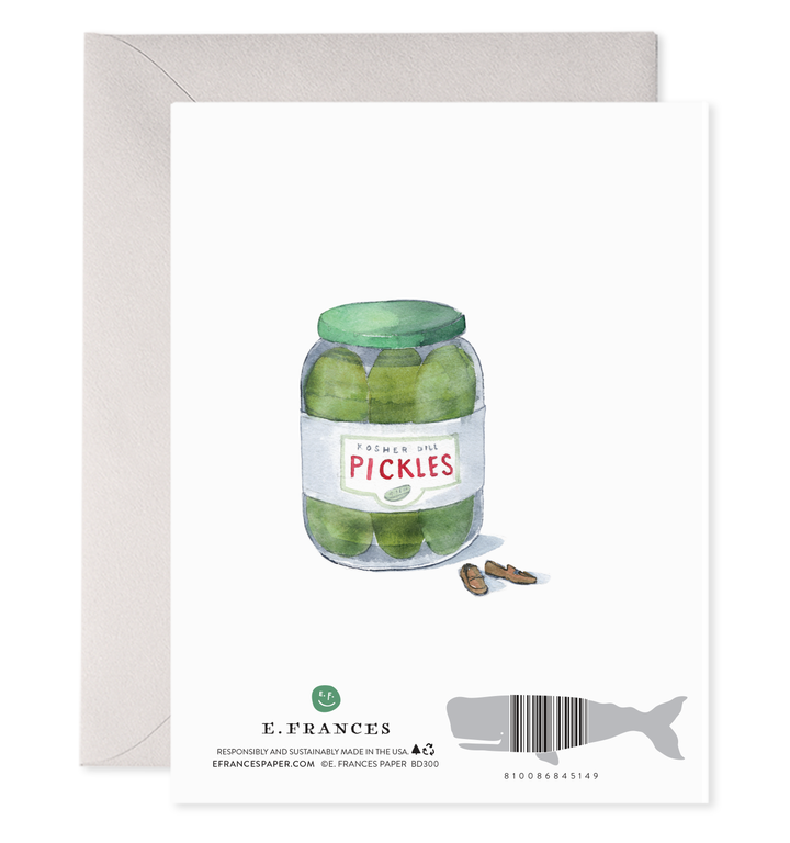 Big Dill Birthday Greeting Card