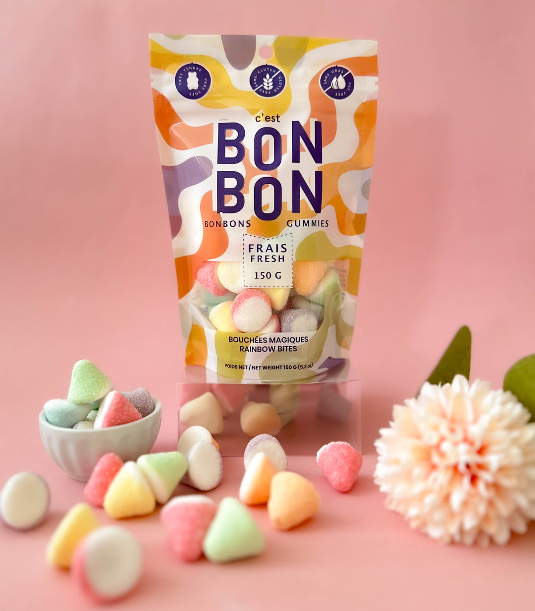 Rainbow Bites Gummies