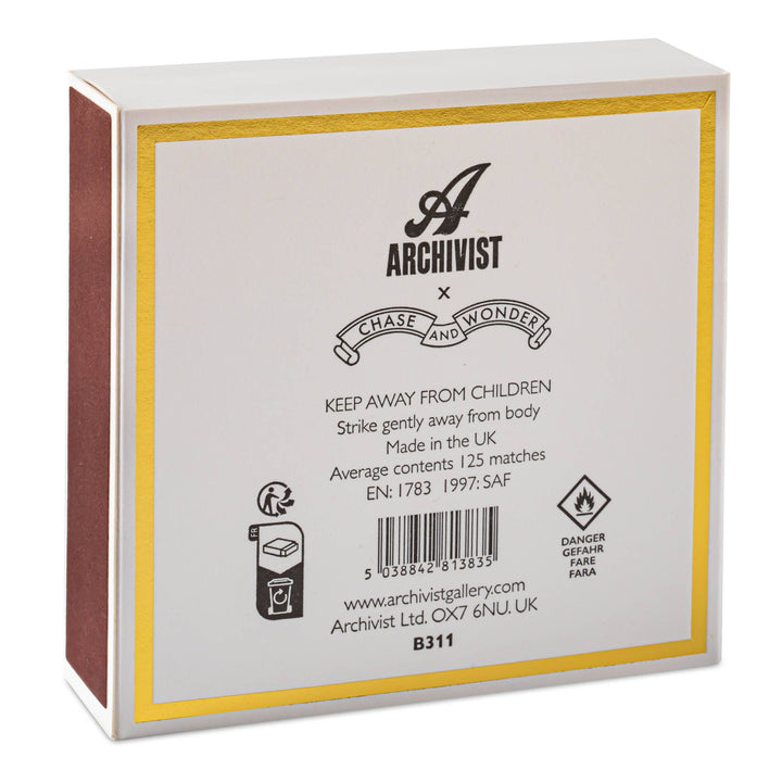 Fireside | Square - Christmas Safety Matches🎄