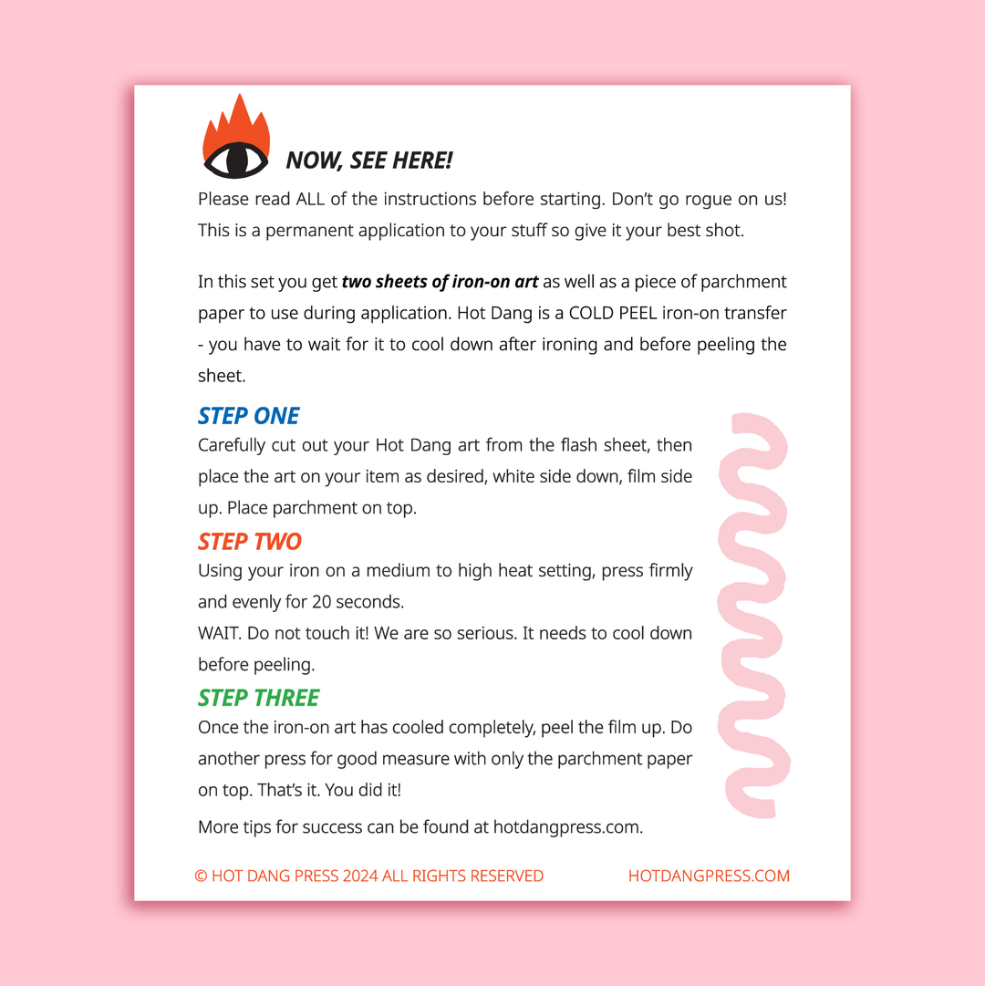 Salt n Pepper Buddies Iron-On