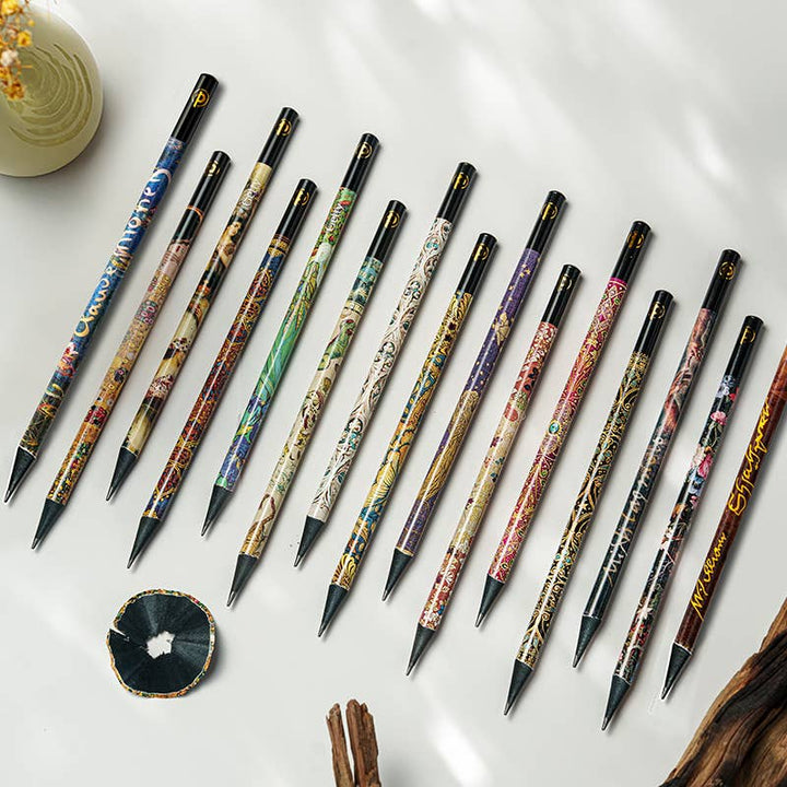 Paperblanks Klimt The Kiss 4-Pack Pencils