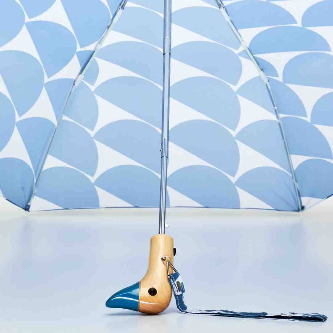 Denim Moon Pattern Eco-Friendly Duckhead Umbrella