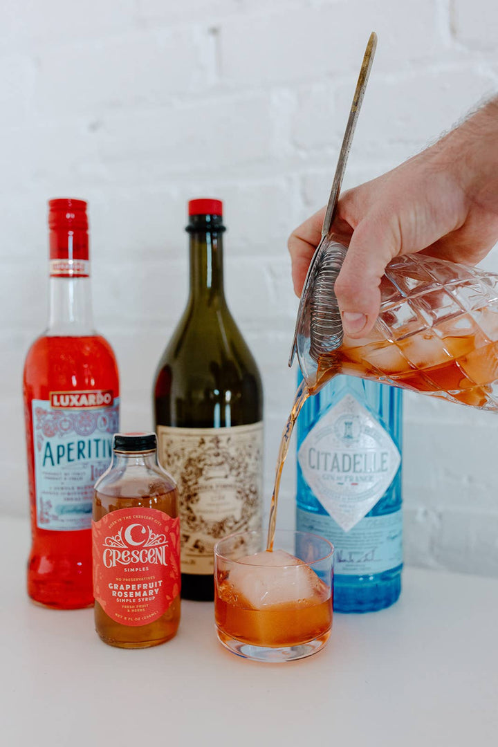 Grapefruit Rosemary Simple Syrup