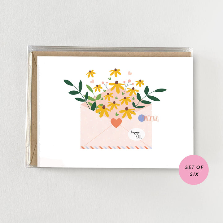 Happy Mail  - Mini Boxed Set of 6 Cards
