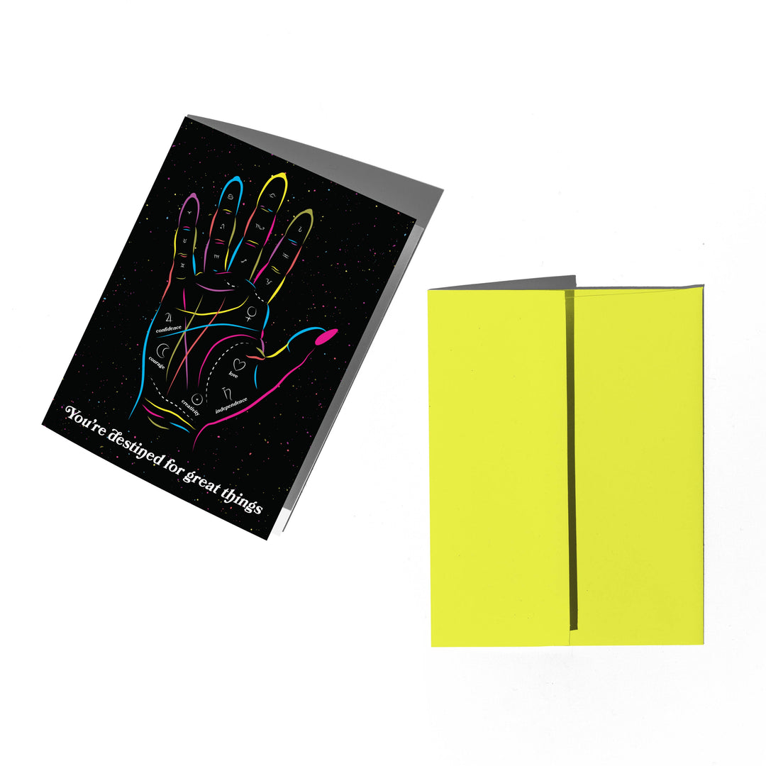 Palmistry Encouragement Card