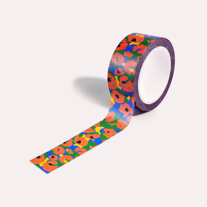 Painter Flower Washi Tape