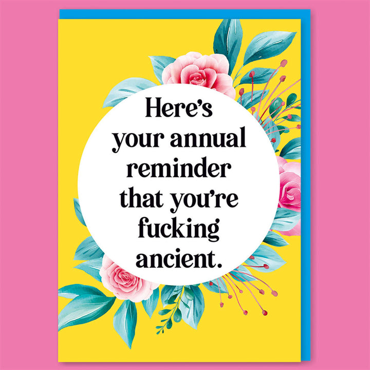 Your annual reminder Greeting Card