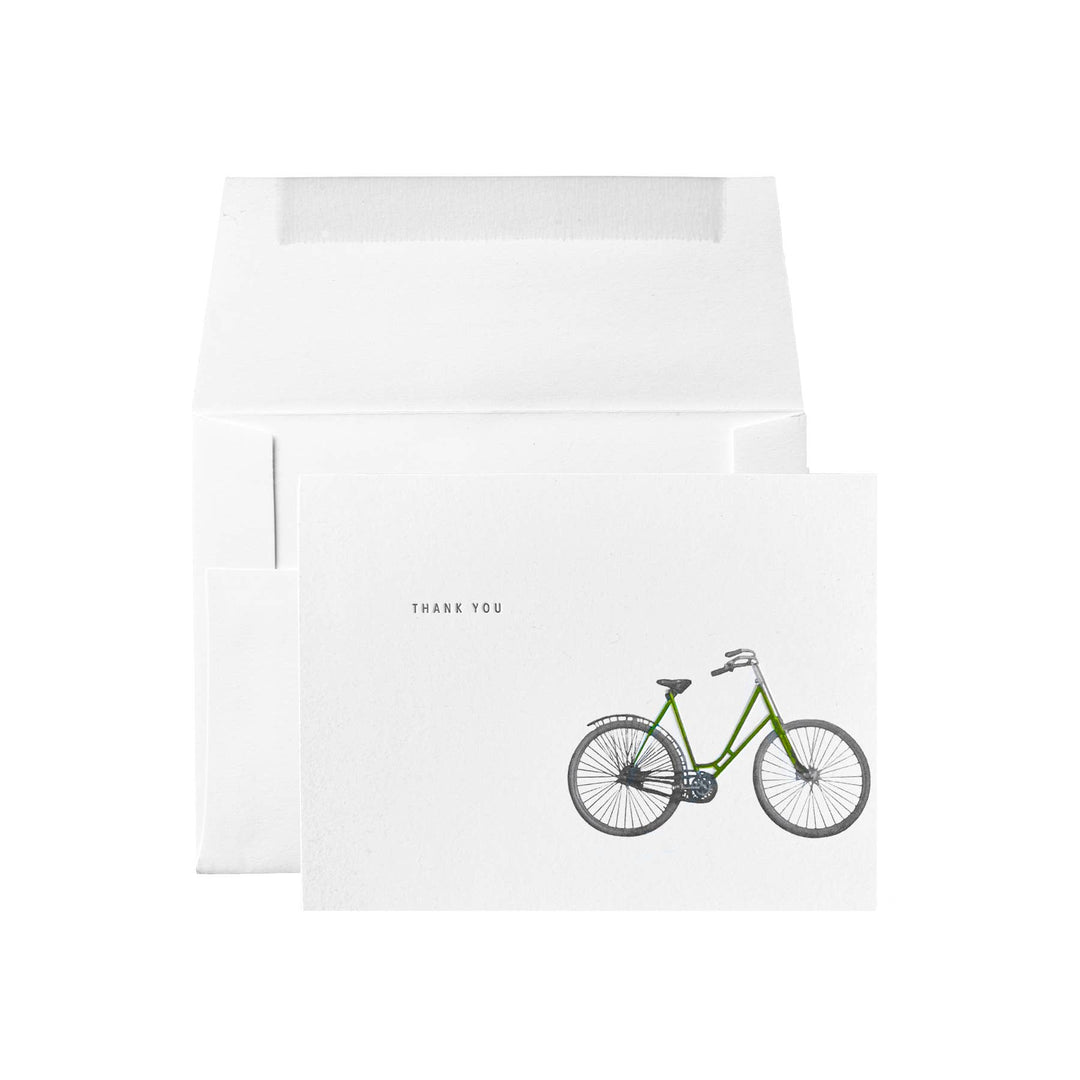 Bicycle Thank You Card