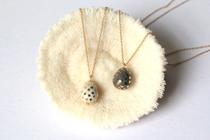 Ladybug Teardrop Necklace