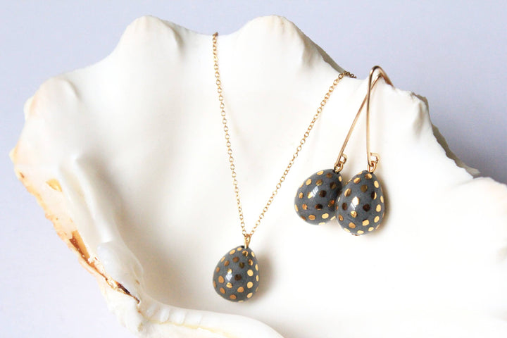Ladybug Teardrop Earrings