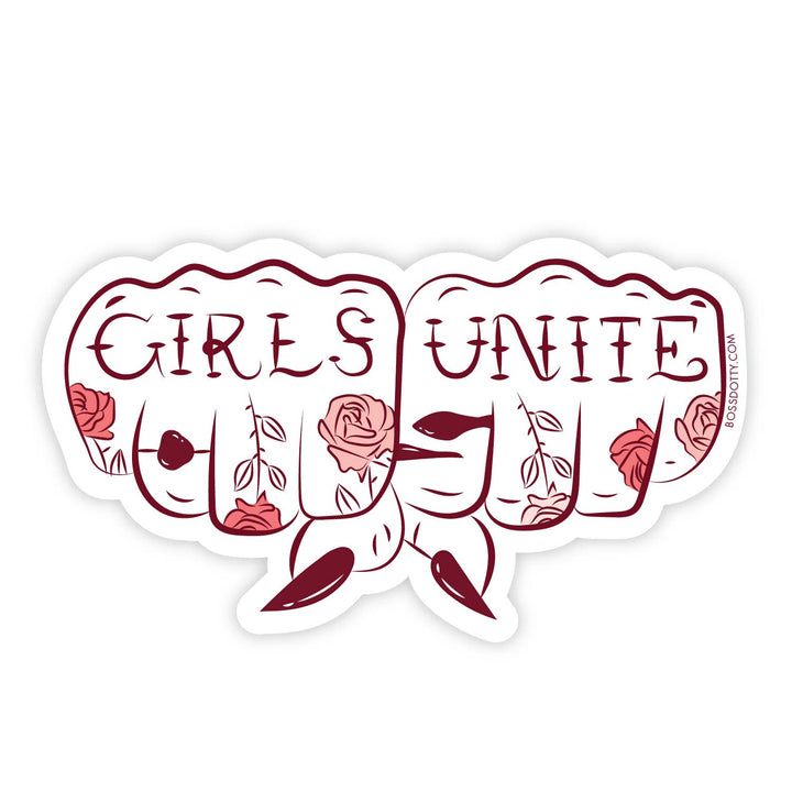 Girls Unite Sticker