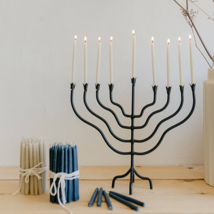 Beeswax Hanukkah Candles