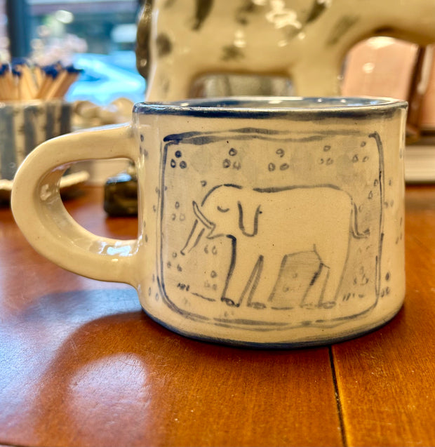 Blue Elephant Mug