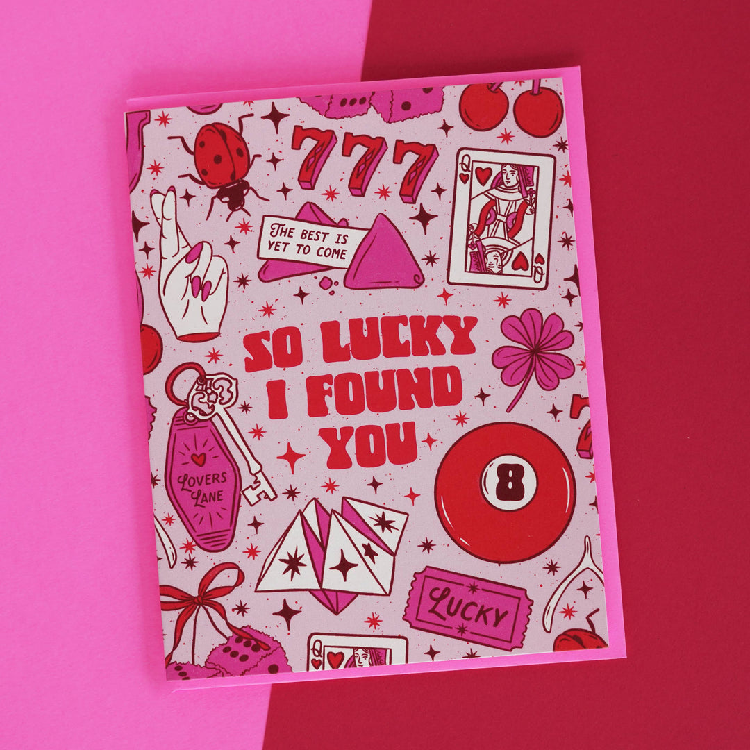 Lucky Charm Love Card