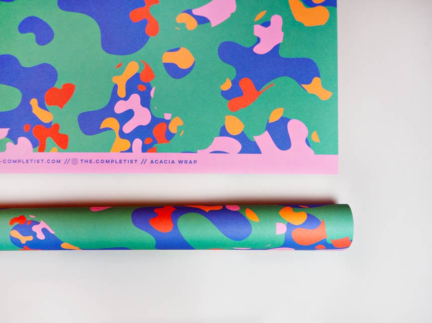 Acacia Flat Gift Wrap