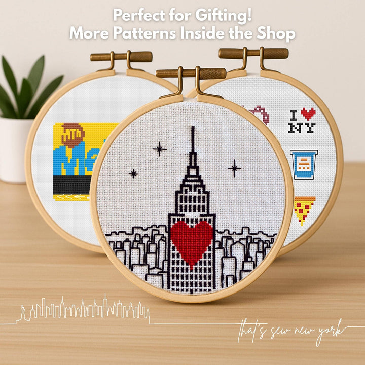 Odeon Storefront Cross Stitch Kit