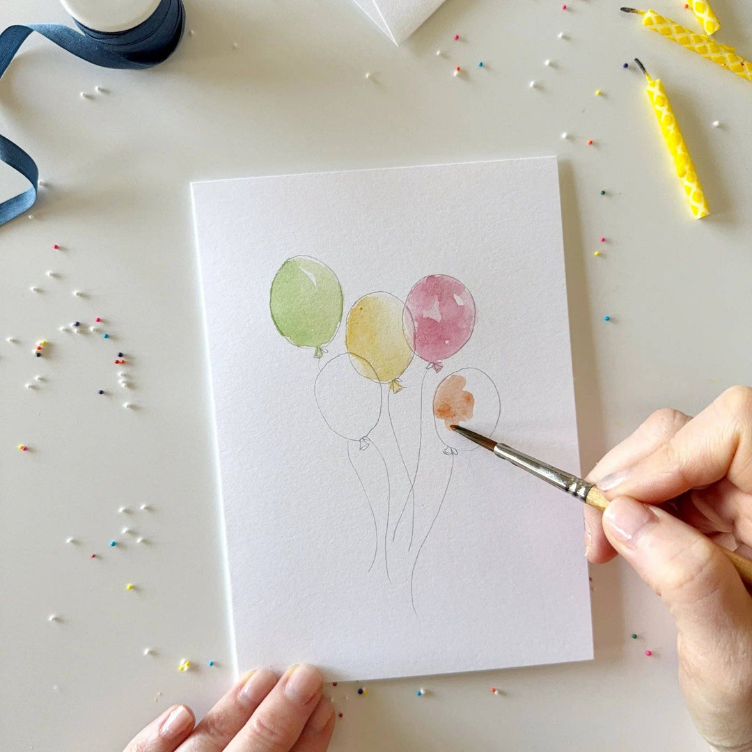 Celebration Watercolor Notecard Set