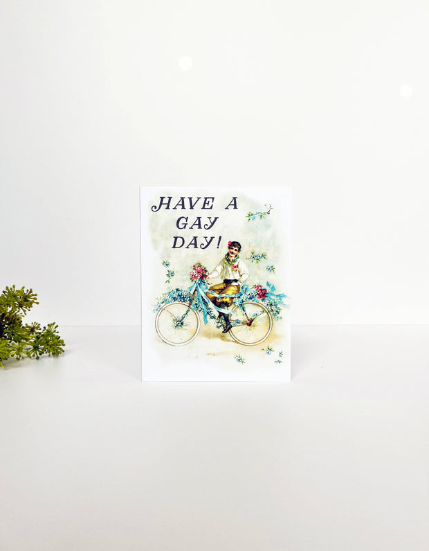 Have a Gay Day Fun Card - Birthday Wedding Anniversary Love