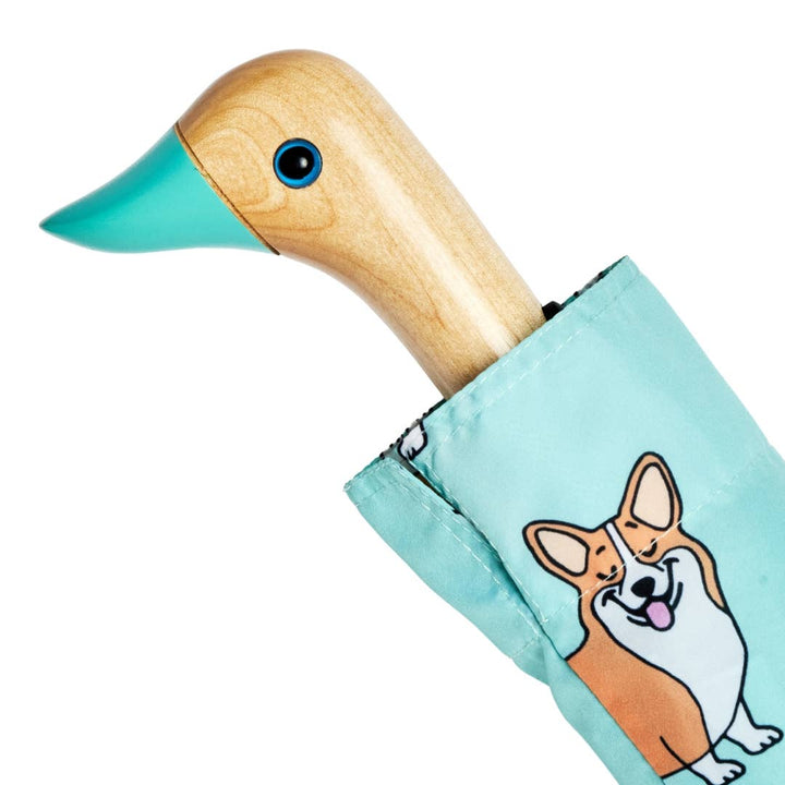 French Brand Coucou Suzette Collab - Corgi Dog Mint Umbrella