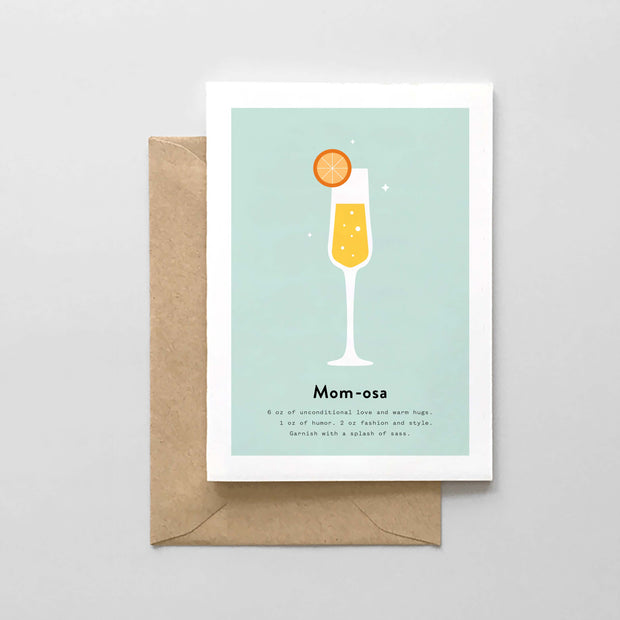 Mom-osa - Mother's Day Card