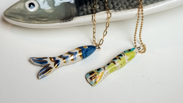 CATCH Fish Pendant Necklace