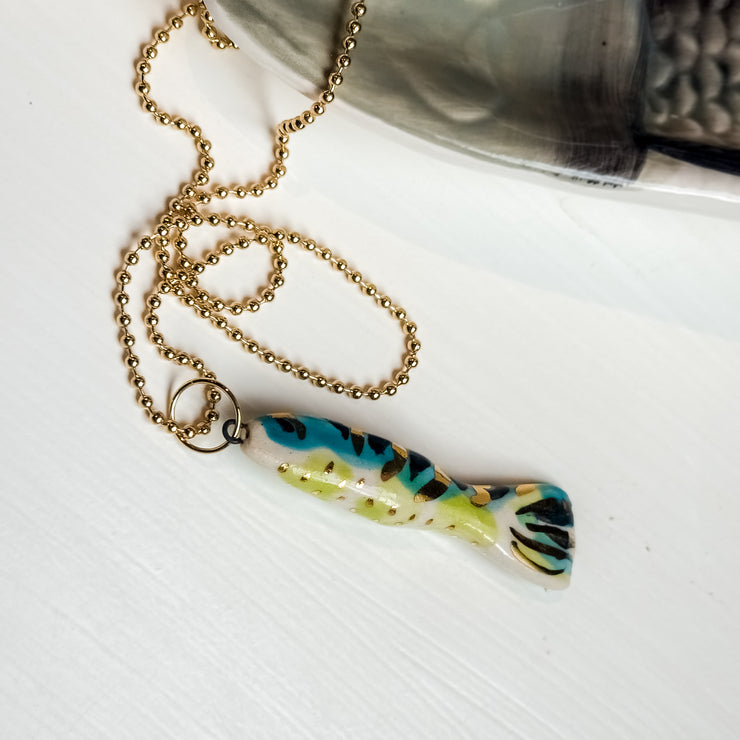 CATCH Fish Pendant Necklace