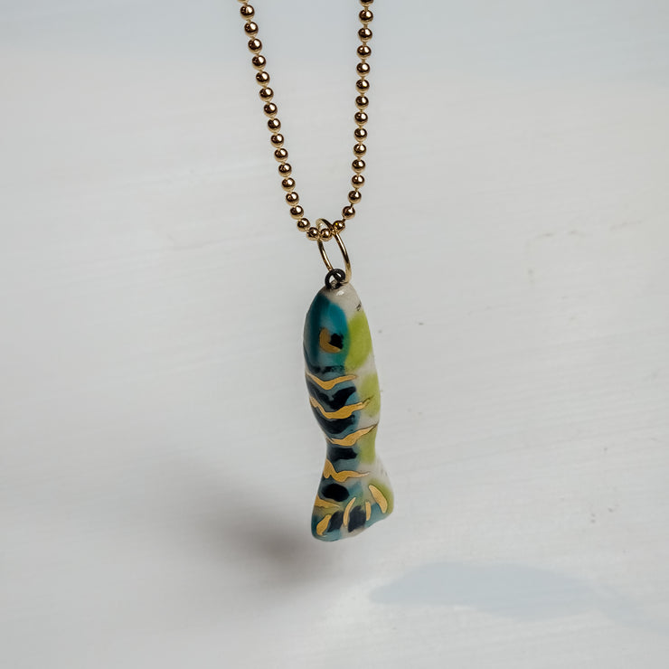 CATCH Fish Pendant Necklace