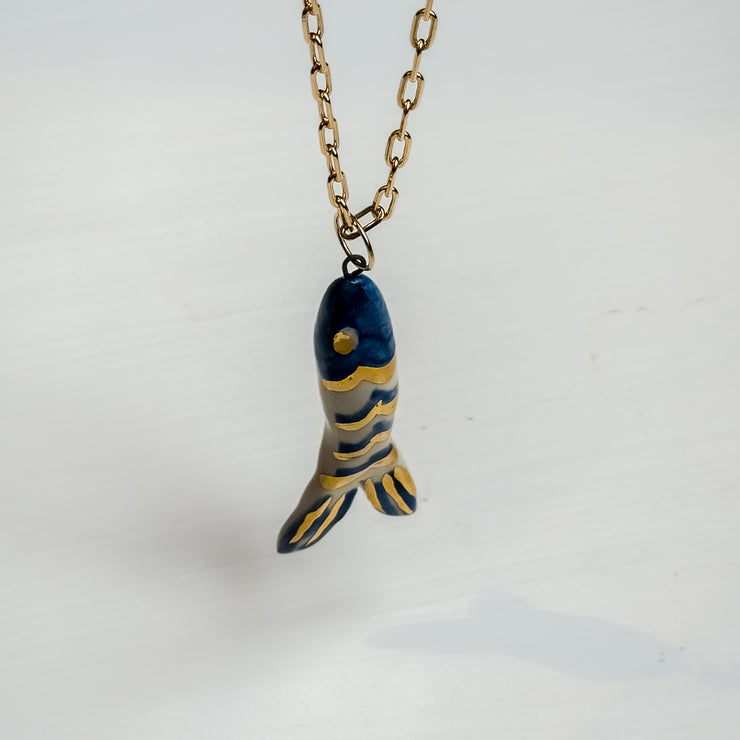 CATCH Fish Pendant Necklace