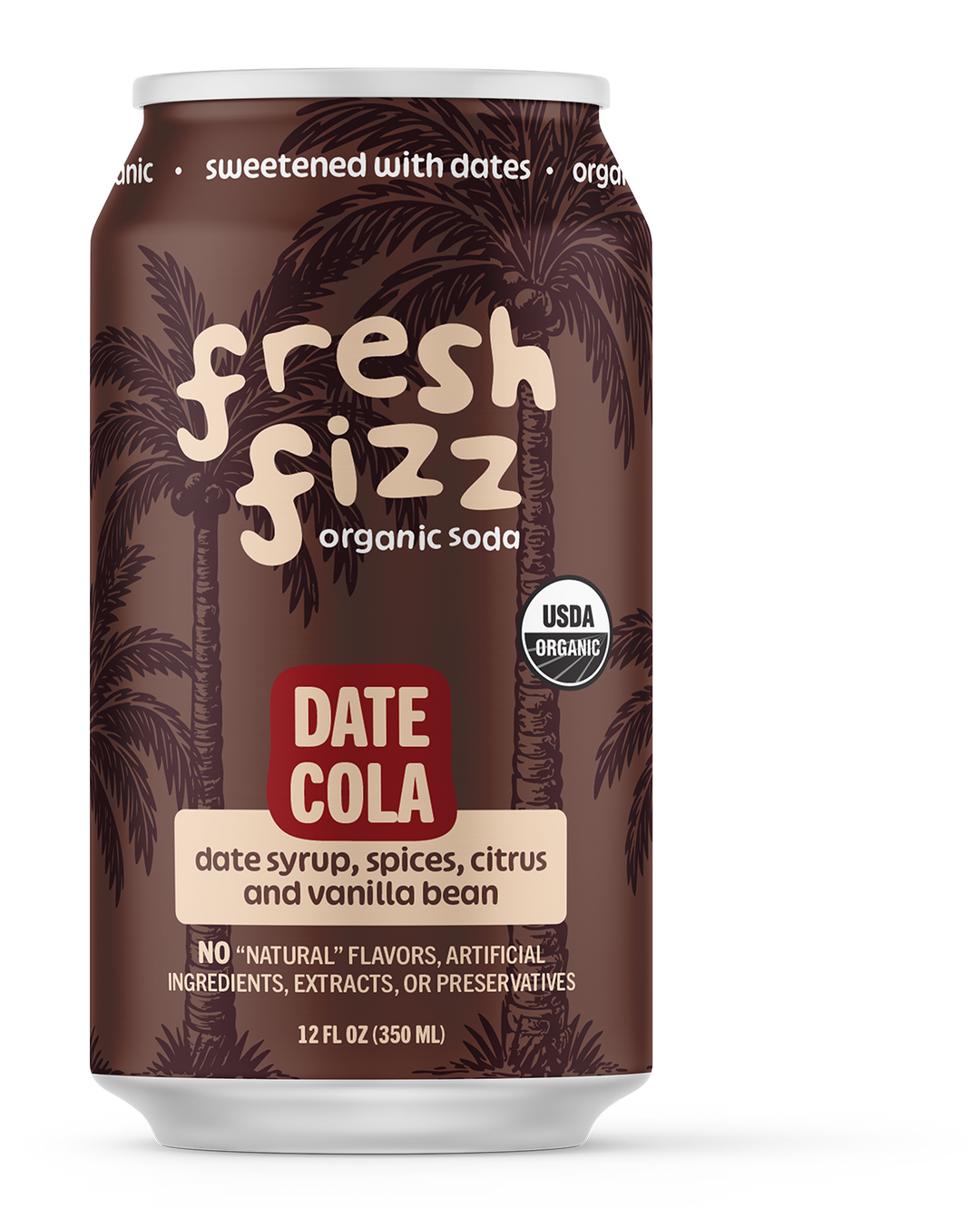 Date Cola - Natural Soda (12-Pack)