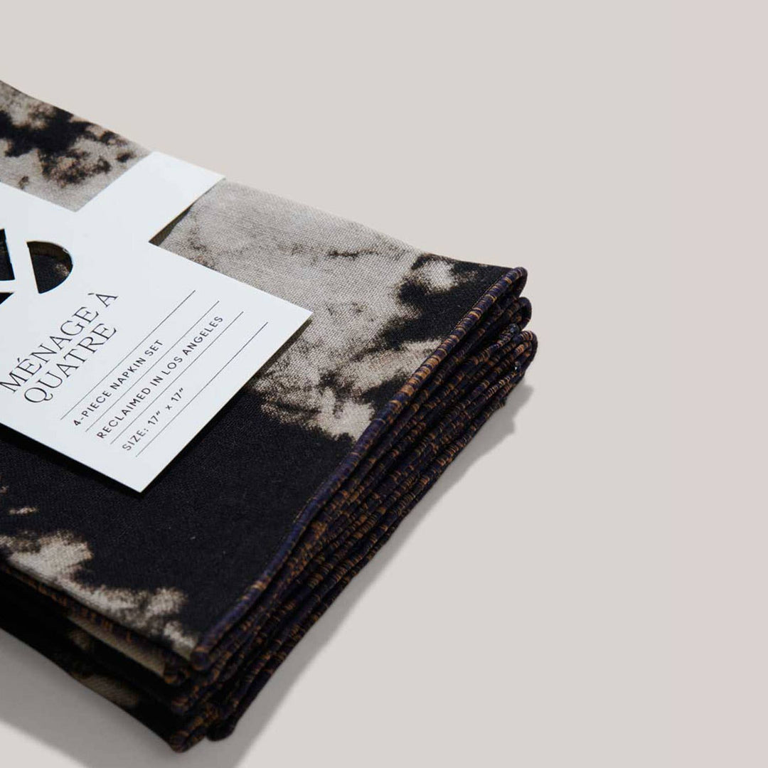After Dark Linen Napkins | Set of 4
