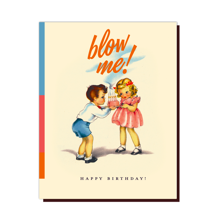 Blow Me Card