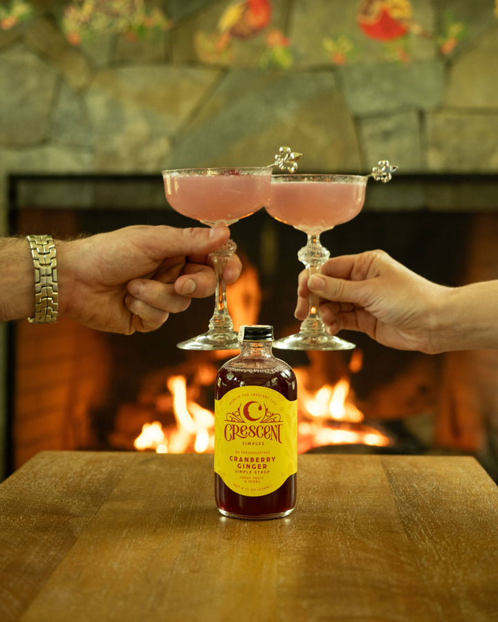 Cranberry Ginger Simple Syrup
