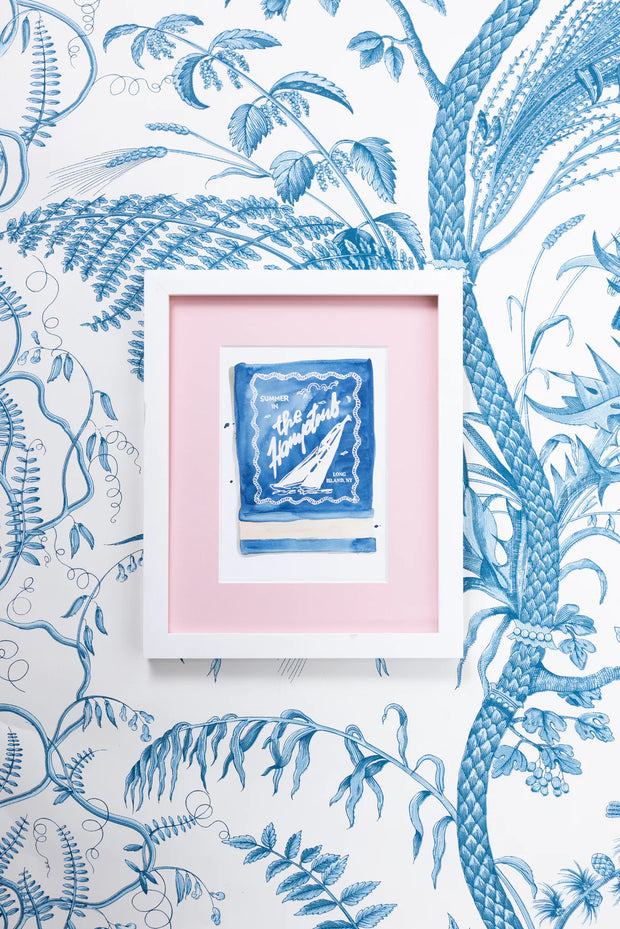 THE HAMPTONS MATCHBOOK PRINT