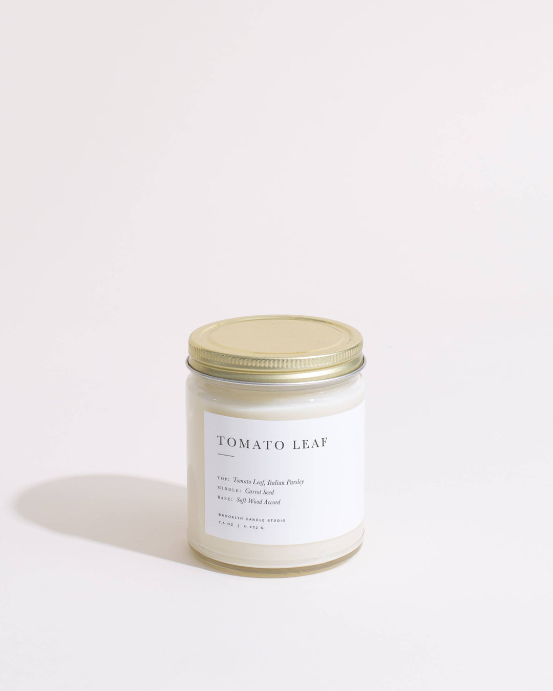 Tomato Leaf Jar Candle