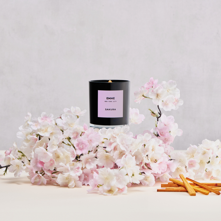 Sakura Candle Jar