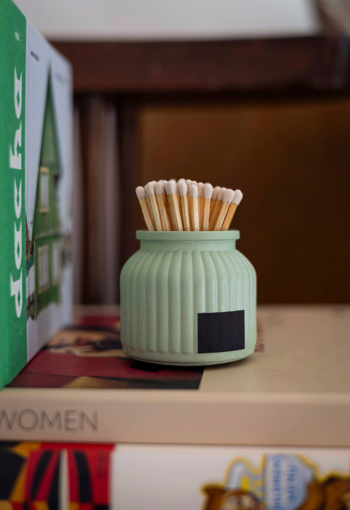 Apothecary Match Holder- Long Matches: Acai