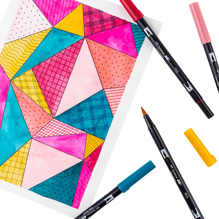 Dual Brush Markers: The Nineties