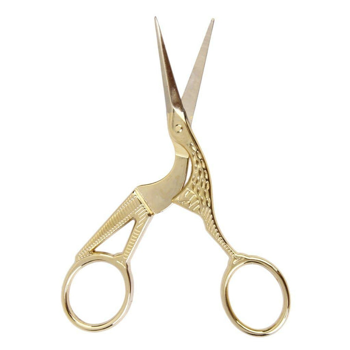 Rogue Paq Gold-Tone Crane Scissors