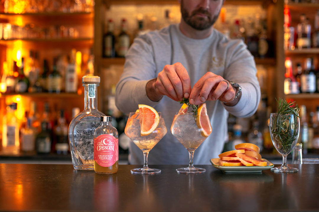Grapefruit Rosemary Simple Syrup