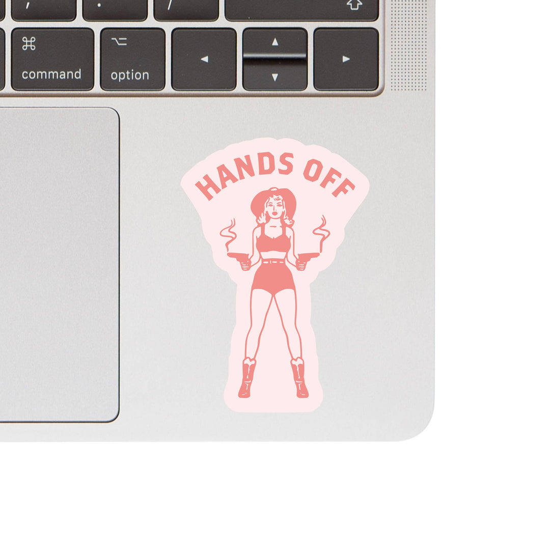 Cowgirl Feminist Politics High Quality Vinyl Sticker