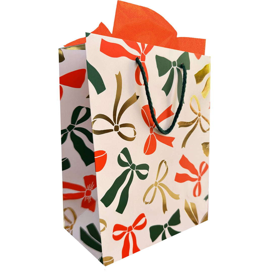 Holiday Ribbon Gift Bag