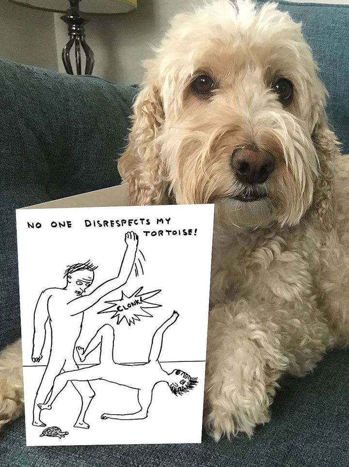 No One Disrespects My Tortoise Card