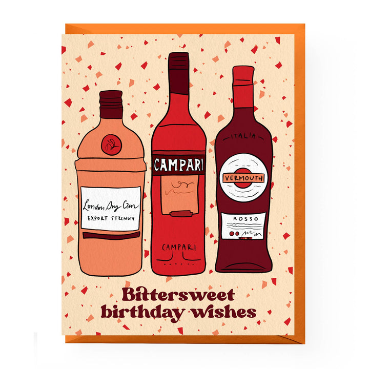 Negroni Birthday Card
